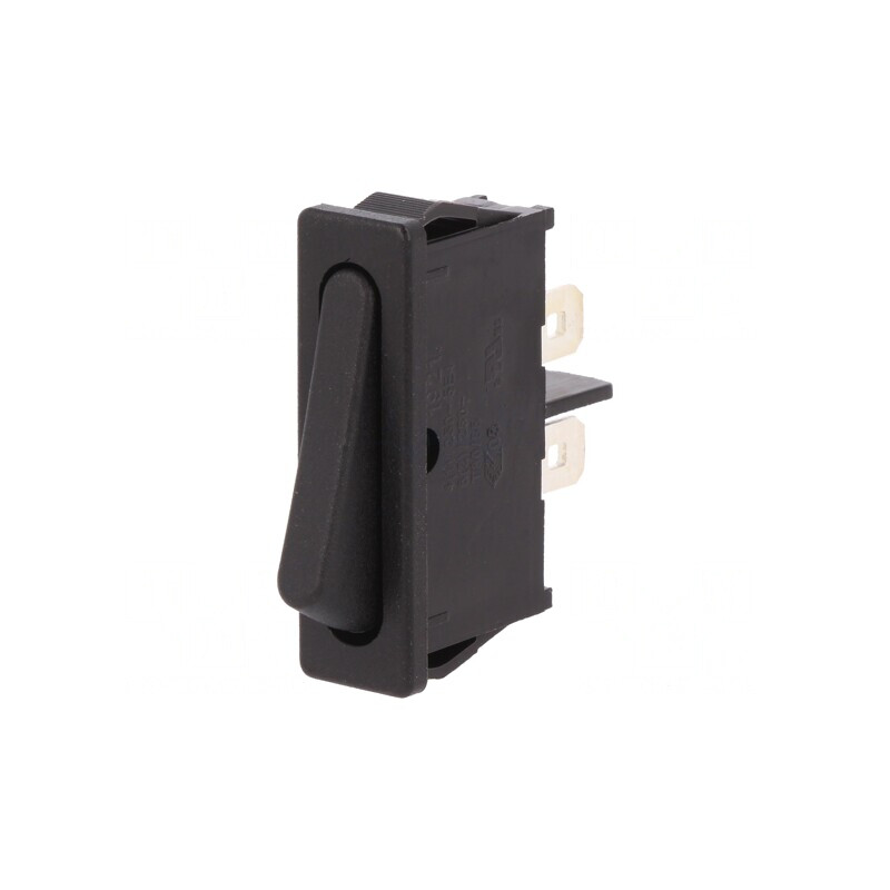 Comutator Balansier OFF-ON 6A/250V Negru IP40 | Electronic-mag.ro | Componente Electronice Comutator Balansier OFF-ON 6A/250V Negru IP40 | Electronic-mag.ro | Componente Electronice
