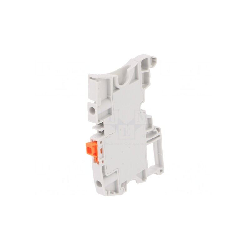 Conector de Şine Gri 0,2-4mm² 2 Borne 6mm | Electronic-mag.ro | Componente Electronice
