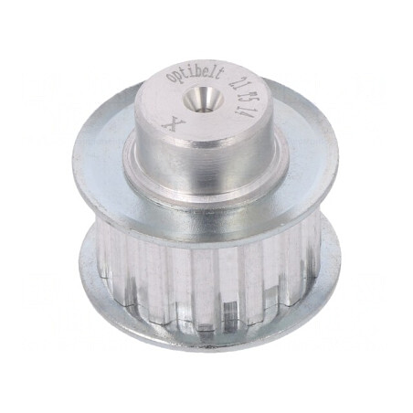 Roată de curea T5 10mm aluminiu | Electronic-mag.ro | Componente Electronice