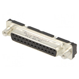 D-Sub 25-Pin Soclu Mamă pentru Panou | Electronic-mag.ro | Componente Electronice