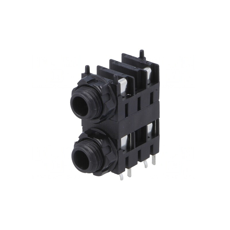 Soclu Jack 6.3mm Mono Mamă cu Piuliță | Electronic-mag.ro | Componente Electronice