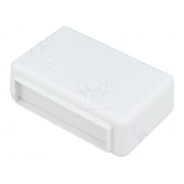 Carcasă ABS gri 85x56x28mm cu panou | Electronic-mag.ro | Componente Electronice