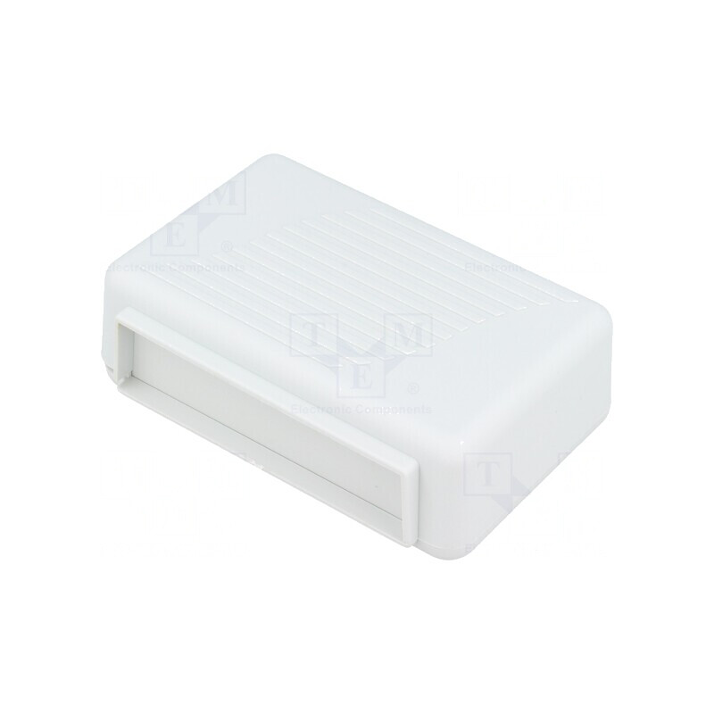 Carcasă ABS gri 85x56x28mm cu panou | Electronic-mag.ro | Componente Electronice