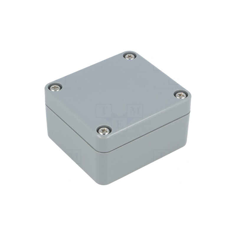 Carcasă universală ABS gri închis IP65 58x64x35mm | Electronic-mag.ro | Componente Electronice