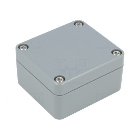 Carcasă universală ABS gri închis IP65 58x64x35mm | Electronic-mag.ro | Componente Electronice