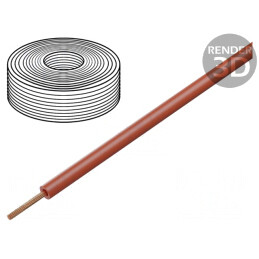 Cablu Electriс H07Z-K 6mm2 LSZH Roșu | Electronic-mag.ro | Componente Electronice