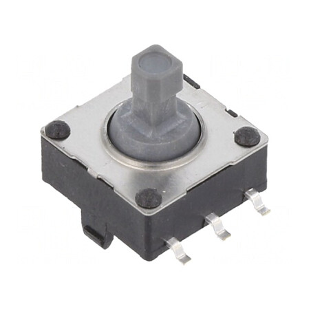 Joystick NO x6 SMT Gri 15VDC | Electronic-mag.ro | Componente Electronice