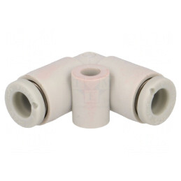 Racord Push-In 90° Polipropilenă 1-10bar | Electronic-mag.ro | Componente Electronice