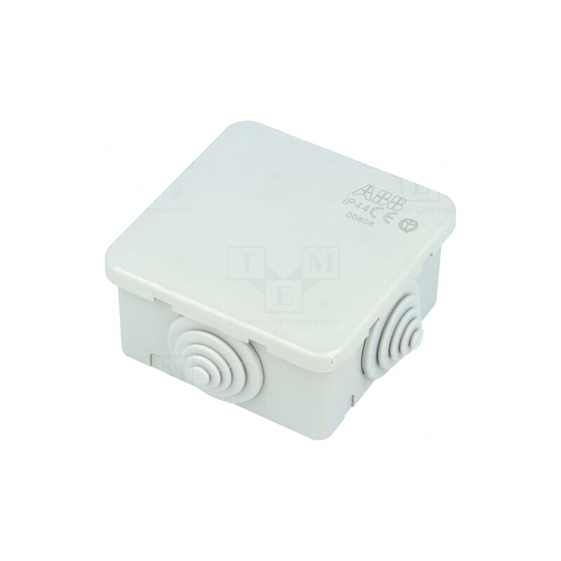 Cutie de conexiuni pentru perete 65mm x 65mm x 32mm | Electronic-mag.ro | Componente Electronice
