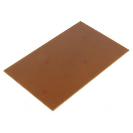 Placă laminată FR2, hârtie tare, 1.5mm x 160mm x 100mm | Electronic-mag.ro | Componente Electronice