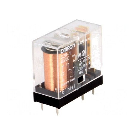 Releu Electromagnetic SPDT 48VDC 10A | Electronic-mag.ro | Componente Electronice