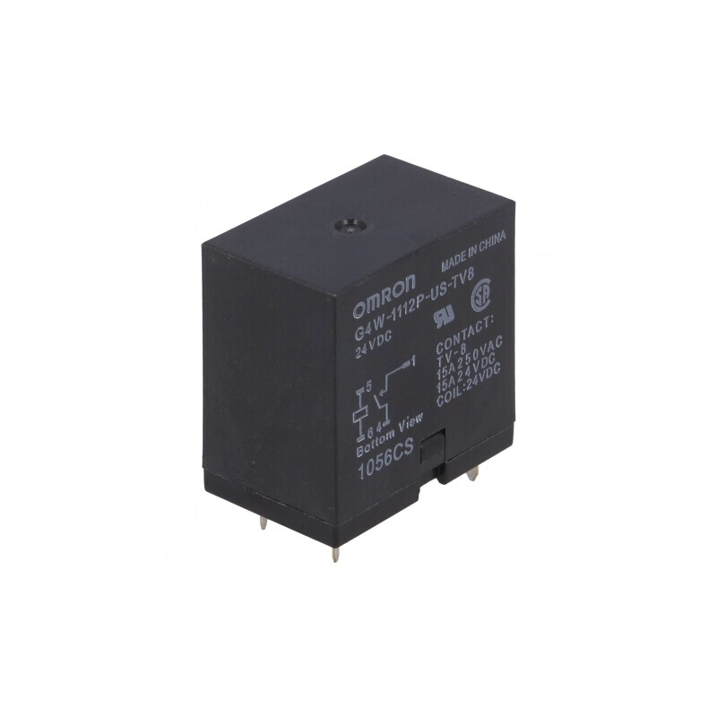Releu Electromagnetic SPST-NO 24VDC G4W PCB | Electronic-mag.ro | Componente Electronice