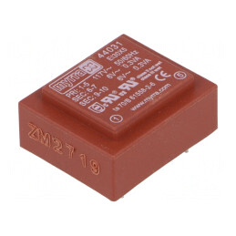 Transformator încapsulat 0,6VA 117VAC 6V 50mA PCB | Electronic-mag.ro | Componente Electronice