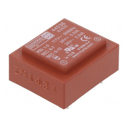 Transformator încapsulat 0.6VA 117V 24V PCB | Electronic-mag.ro | Componente Electronice