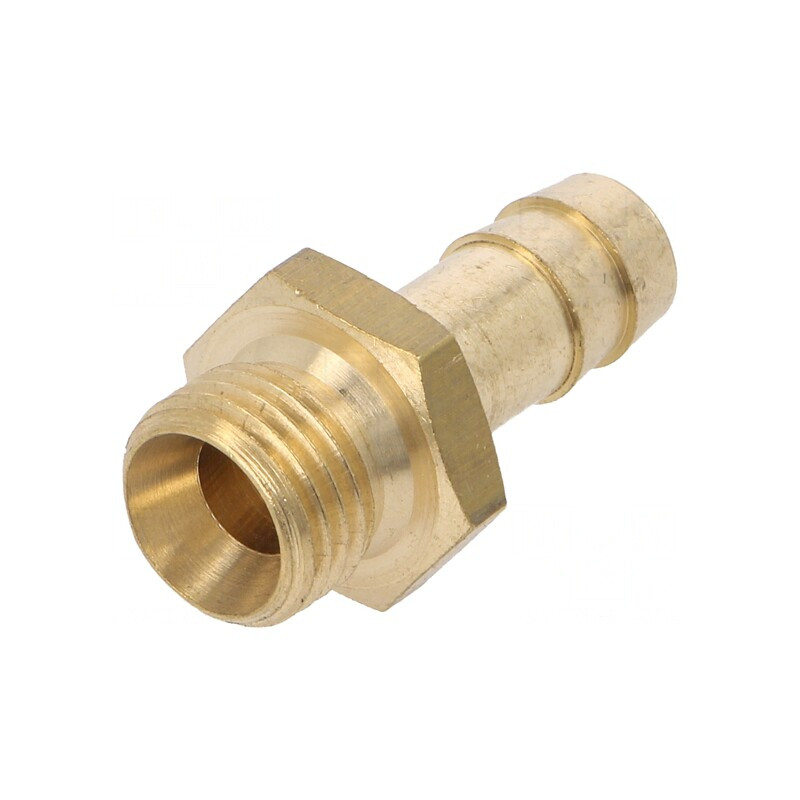 Racord Furtun Alamă 9mm 1/4" Filet Extern | Electronic-mag.ro | Componente Electronice
