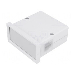 Carcasă panou ABS gri 72x72x36mm cu răsucire | Electronic-mag.ro | Componente Electronice