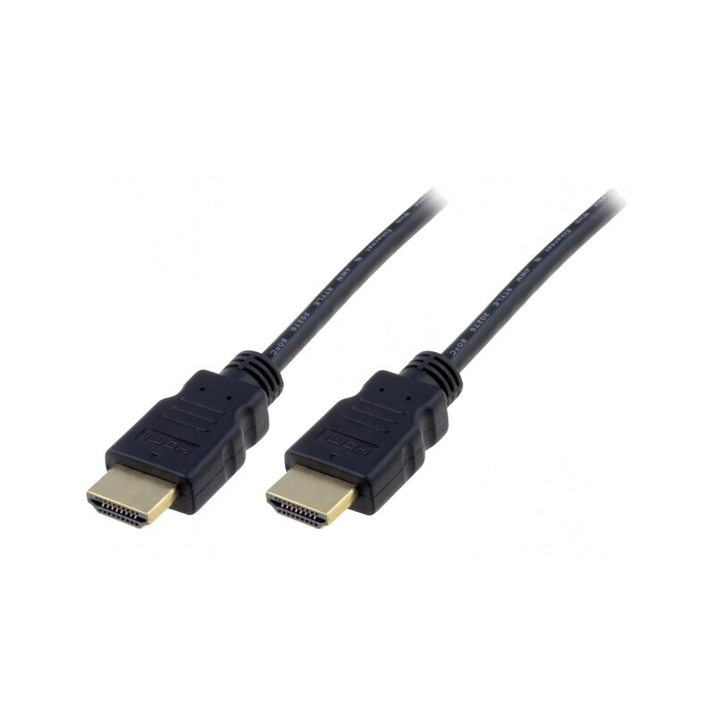 Cablu HDMI 1.4 3m Negru | Electronic-mag.ro | Componente Electronice