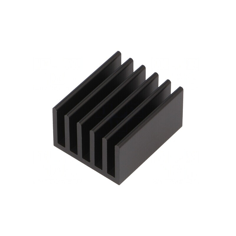 Radiator Extrudat cu Aripioare Negru 25x21x14mm | Electronic-mag.ro | Componente Electronice Radiator Extrudat cu Aripioare Negru 25x21x14mm | Electronic-mag.ro | Componente Electronice