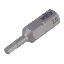 Capăt șurubelniță imbus HEX 2,5mm 25mm | Electronic-mag.ro | Componente Electronice