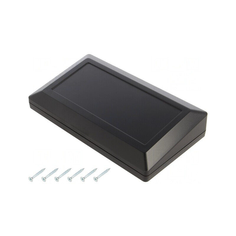 Carcasă desktop ABS neagră 180x100x41.5mm | Electronic-mag.ro | Componente Electronice Carcasă desktop ABS neagră 180x100x41.5mm | Electronic-mag.ro | Componente Electronice