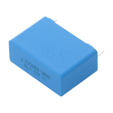 Condensator Poliester 10uF 160VAC 250VDC THT | Electronic-mag.ro | Componente Electronice