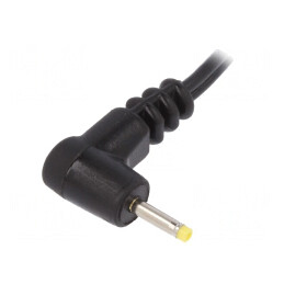 Cablu Alimentare DC Negru 1,5m | Electronic-mag.ro | Componente Electronice