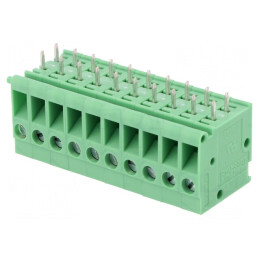 Regletă de conexiuni PCB 90° 5mm 2,5mm2 | Electronic-mag.ro | Componente Electronice