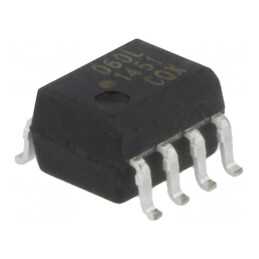 'Optocuplor SMD 3,75kV 15Mbps SO8' | Electronic-mag.ro | Componente Electronice