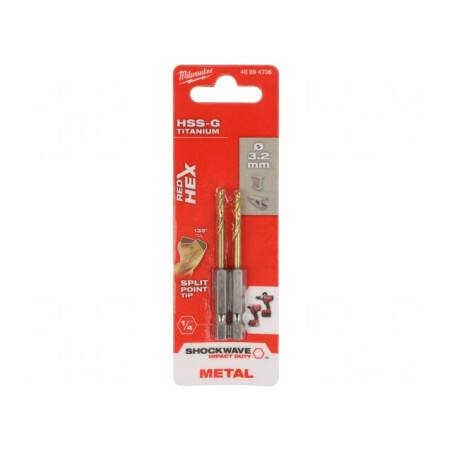 Burghiu Metal Impact 3.2mm Oțel Rapid HSS-G | Electronic-mag.ro | Componente Electronice
