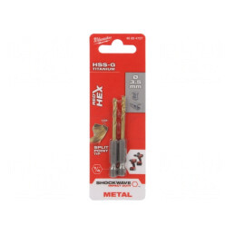 Burghiu Metal Impact 3.5mm Oțel Rapid HSS-G | Electronic-mag.ro | Componente Electronice