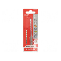 Burghiu 3mm 45mm Carbură Wolfram Universal | Electronic-mag.ro | Componente Electronice