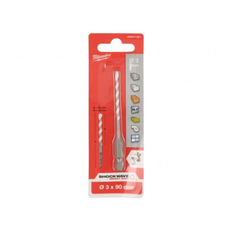 Burghiu 3mm 45mm Carbură Wolfram Universal | Electronic-mag.ro | Componente Electronice