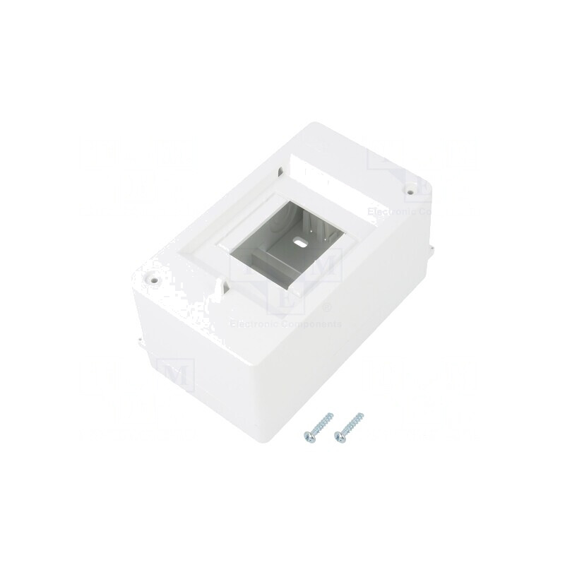 Carcasă pentru aparatură modulară IP20 3 module 400V albă | Electronic-mag.ro | Componente Electronice