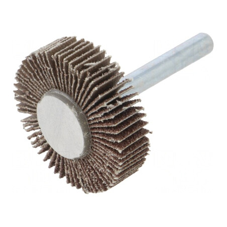 Ax Granularitate 60 cu Fixare pe Tijă 6mm și Ax Ø40x10mm | Electronic-mag.ro | Componente Electronice