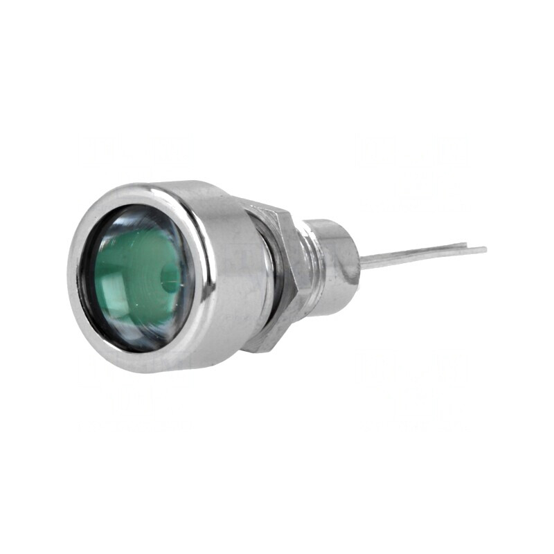 Lampă de Control LED Verde Ø8,2mm IP67 PCB Alamă | Electronic-mag.ro | Componente Electronice Lampă de Control LED Verde Ø8,2mm IP67 PCB Alamă | Electronic-mag.ro | Componente Electronice