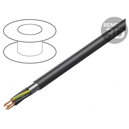 Cablu ecranat BiT 1000 FR 5G1,5mm2 PVC | Electronic-mag.ro | Componente Electronice