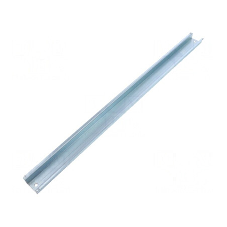 Şină DIN oţel 35x15x465mm pentru carcase | Electronic-mag.ro | Componente Electronice