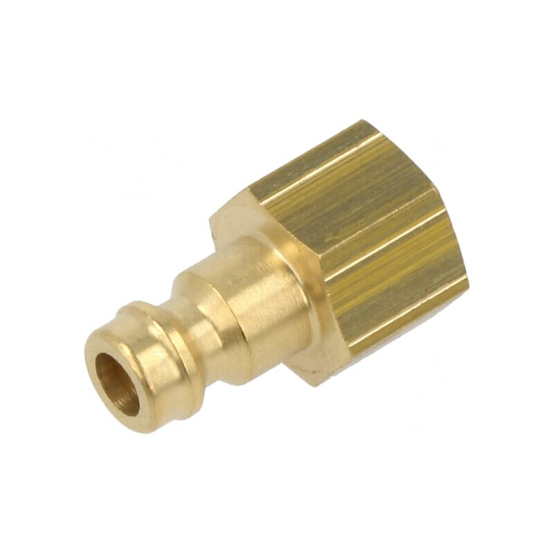 Conector ştuţ alamă 0-35 bar G 1/8 interior NW 5 | Electronic-mag.ro | Componente Electronice