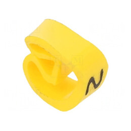 Markere Galbene 4-10mm PVC pentru Temperatură -30÷60°C | Electronic-mag.ro | Componente Electronice