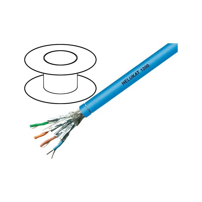 Cablu rețea S/FTP Cat 7 22AWG FRNC albastru | Electronic-mag.ro | Componente Electronice Cablu rețea S/FTP Cat 7 22AWG FRNC albastru | Electronic-mag.ro | Componente Electronice