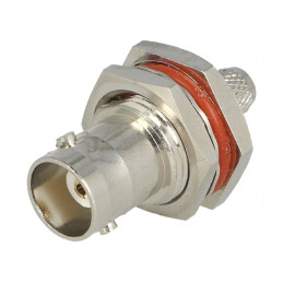 Conector BNC Mamă 75Ω Crimpat RG210/RG52/RG59 | Electronic-mag.ro | Componente Electronice