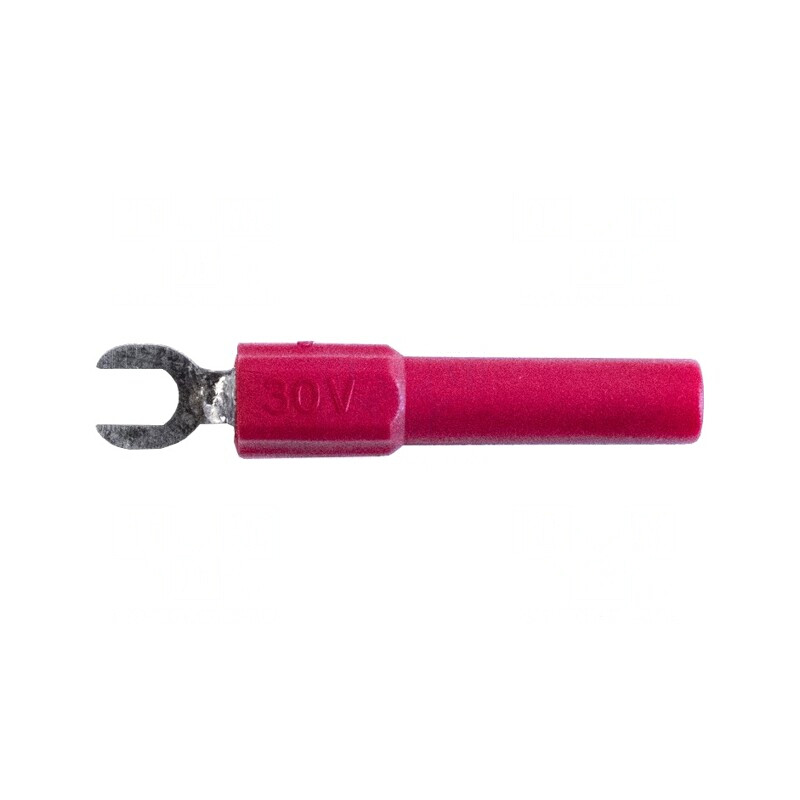 Mufă Furcă Banană 4mm 60VDC 36A Roșie | Electronic-mag.ro | Componente Electronice Mufă Furcă Banană 4mm 60VDC 36A Roșie | Electronic-mag.ro | Componente Electronice
