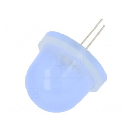 LED Albastru 16mm 600-2500mcd 11V Convex | Electronic-mag.ro | Componente Electronice