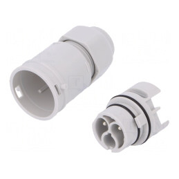 Conector Alimentare AC Terminal Șurub 16A 9-12mm