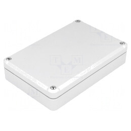 Carcasă Universală ABS Gri 80x120x27 mm cu Garnitură | Electronic-mag.ro | Componente Electronice