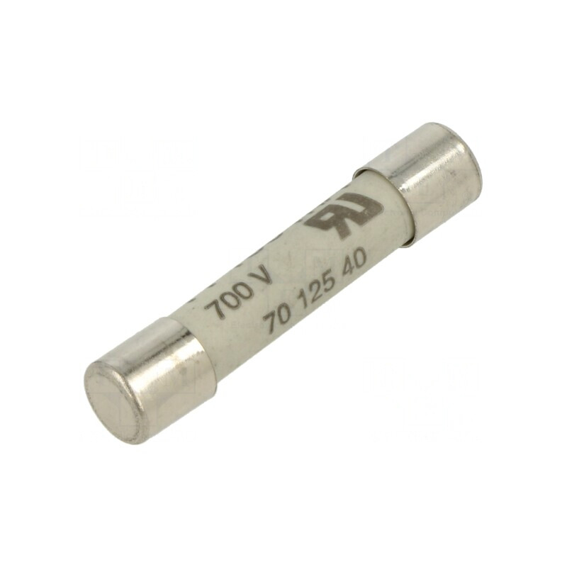 Siguranță Ultra-Rapidă 100mA 700VAC 6.3x32mm Alamă | Electronic-mag.ro | Componente Electronice