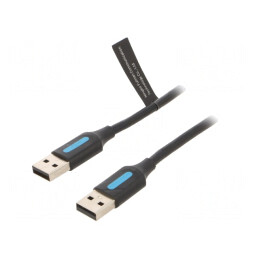 Cablu USB 2.0 A-A 3m Negru