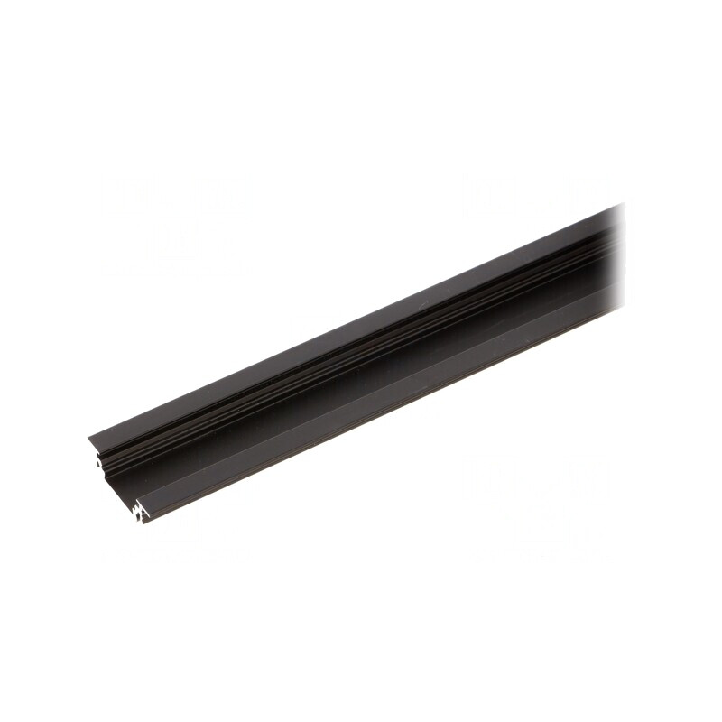 Profil Aluminiu Încastrat GROOVE10 1m Negru pentru Module LED | Electronic-mag.ro | Componente Electronice Profil Aluminiu Încastrat GROOVE10 1m Negru pentru Module LED | Electronic-mag.ro | Componente Electronice