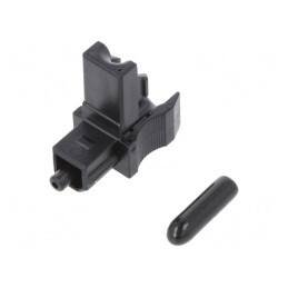 Conector fibră optică simplex F-05 pe cablu | Electronic-mag.ro | Componente Electronice