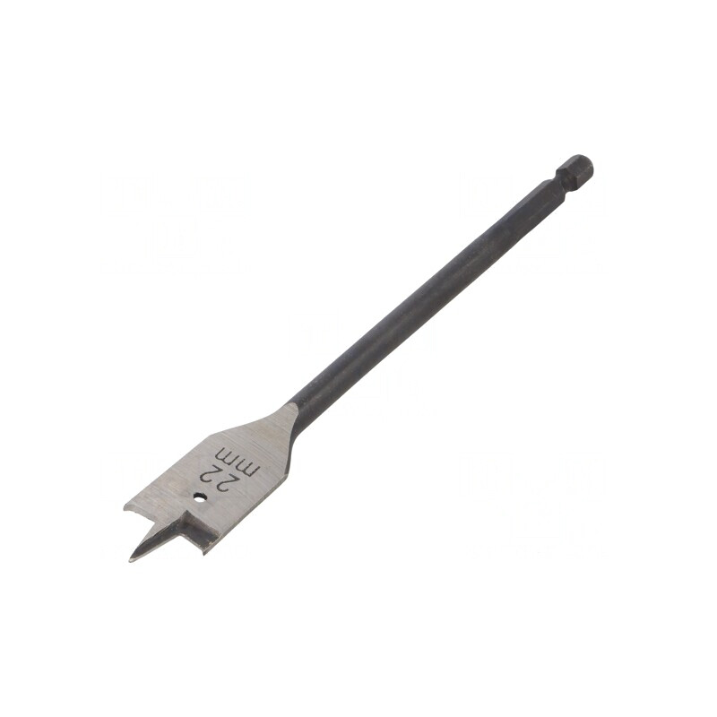 Burghiu Lemn 22mm 160mm 1/4 | Electronic-mag.ro | Componente Electronice